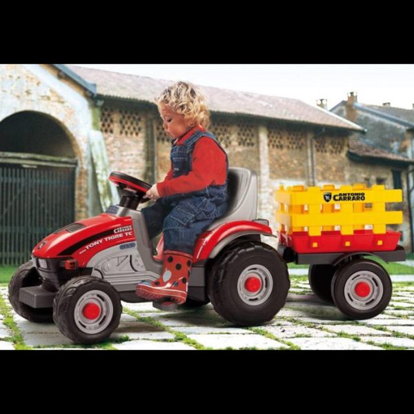 تصویر مینی تراکتور تایگر پدالی پگپرگو