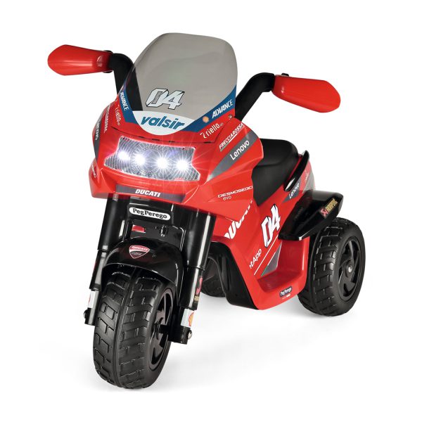 موتور شارژی دوکاتی 6 ولت پگپرگو