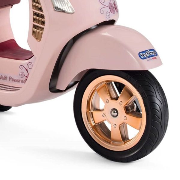 موتور وسپا صورتی پگ پرگو