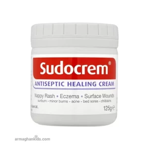 کرم ضد عفونی کننده و ضد سوختگی سودوکرم Sudocrem وزن 125 گرم