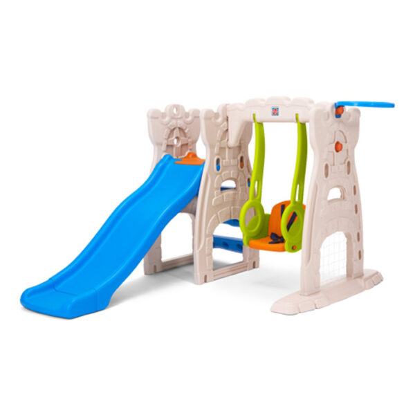 مجموعه تاب و سرسره گرون آپ | Grow'N Up Scramble N Slide Play Center