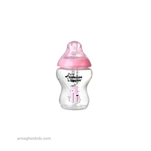 شیشه شیر طلقی 0+ ماه تامی تیپی Tommee Tippee ظرفیت 260 میلی لیتر
