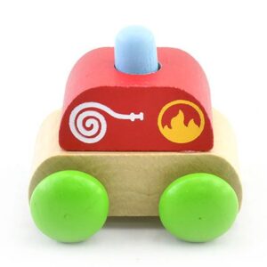 قیمت و خرید اسباب بازی و سرگرمی ماشین آتش نشانی جغجغه ای چوبی پیکاردو در فروشگاه سیسمونی ارمغان کیدز