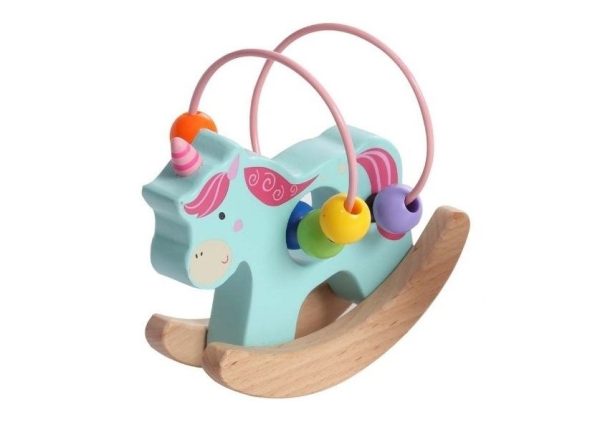 یونیکورن مهره و میله چوبی پیکاردو یک اسسباب بازی مناسب برای افزایش مهارت دست ورزیو تقویت هماهنگی بین چشم‌ها و دست‌ها