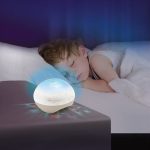 چراغ خواب و آویز تخت 3 کاره نوزاد Infantino اینفنتینو طرح چرخ و فلک