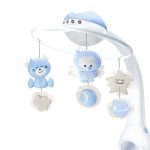 چراغ خواب و آویز تخت 3 کاره نوزاد Infantino اینفنتینو طرح چرخ و فلک