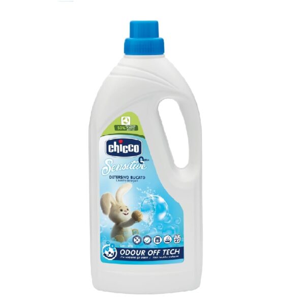 Chicco-Sensitive-0m+-Laundry-Detergent-For-Baby-Clothes-01 قیمت و خرید مایع لباسشویی کودک ضد حساسیت چیکو chicco در فروشگاه سیسمونی ارمغان کیدز ( ارمغان کودک پارک ملت )