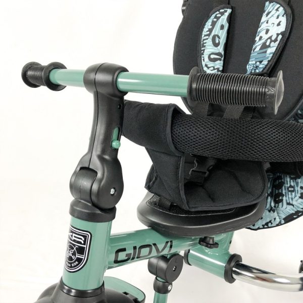 سه چرخه کودک تاشو کیکابو مدل جیووی Kikka Boo Giovi بهترین هدیه برای کودک 1 ساله تا 6 ساله می باشد