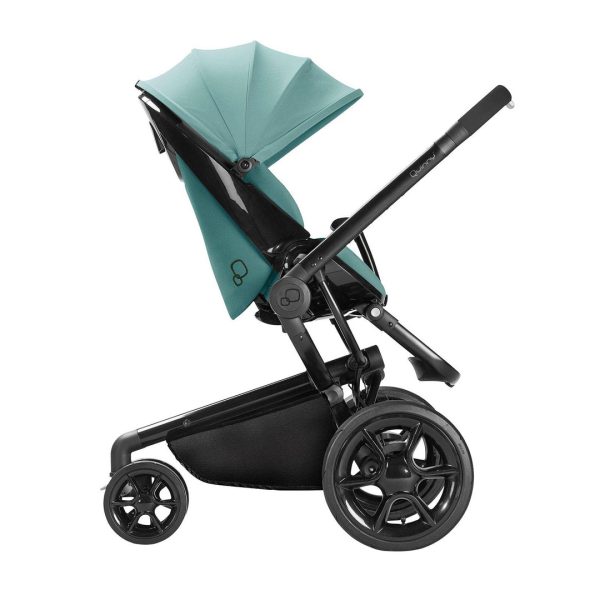 کالسکه کویینی مود Quinny moodd دارای ۳ حالت نشستن قابل تنظیم و مناسب برای خوابیدن نوزاد متولد شده