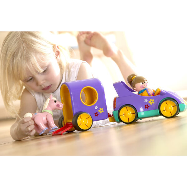 اسباب بازی یدک کش دختر تولو Tolo Tolo Toys First Friends Pony Club