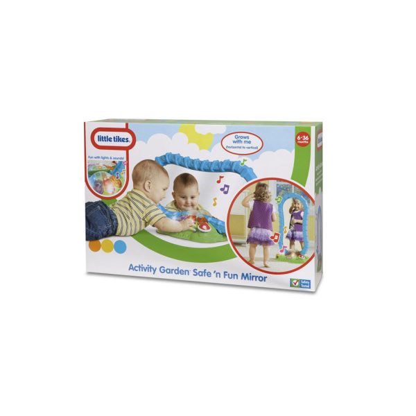 little-tikes1 آینه ی چراغدار لیتل تایکس مدل Garden Safe N Fun Mirror یک اسباب بازی جذاب و هیجان انگیز مناسب برای کودکان در رده سنی ۱ سال و بالاتر