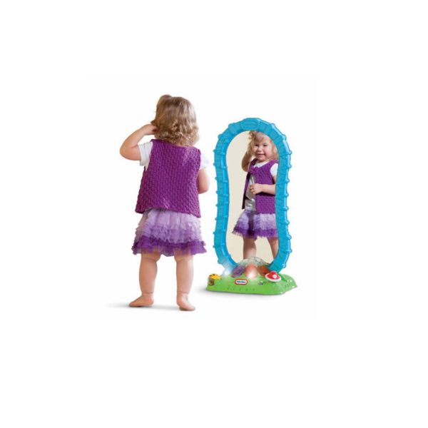 آینه ی چراغدار لیتل تایکس مدل Garden Safe N Fun Mirror یک اسباب بازی جذاب و هیجان انگیز مناسب برای کودکان در رده سنی ۱ سال و بالاتر