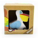 اسباب بازی پرنده چوبی کوکی پیکاردو بسیار بامزه و سرگرم کننده