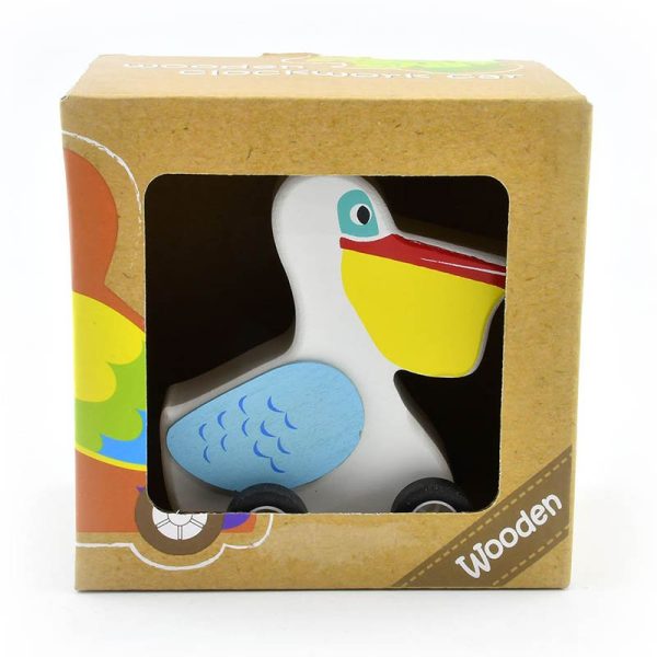 اسباب بازی پرنده چوبی کوکی پیکاردو بسیار بامزه و سرگرم کننده