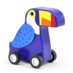 اسباب بازی پرنده چوبی کوکی پیکاردو بسیار بامزه و سرگرم کننده