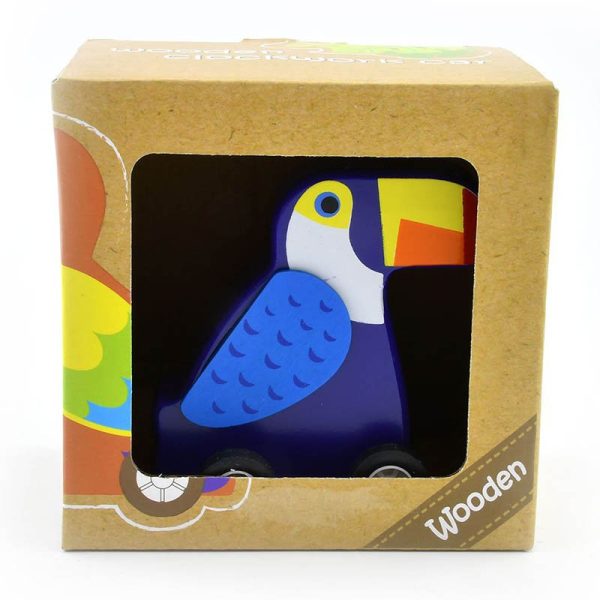 اسباب بازی پرنده چوبی کوکی پیکاردو بسیار بامزه و سرگرم کننده