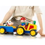 اسباب بازی تراکتور یدک کش تولو Tolo و انواع وسایل سیسمونی کودک و نوزاد دختر و پسر