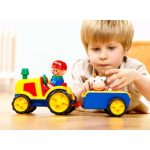 اسباب بازی تراکتور یدک کش تولو Tolo و انواع وسایل سیسمونی کودک و نوزاد دختر و پسر