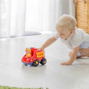 انواع وسایل سیسمونی کودک و نوزاد و اسباب بازی ماشین آتش نشانی تولو Tolo در ارمغان کیدز