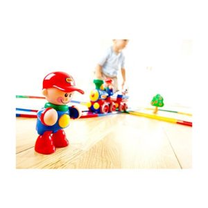 انواع اسباب بازی و سرگرمی، مجموعه ۲۲ قطعه ریل و لوکوموتیو تولو Tolo، سیسمونی کودک و نوزاد دختر و پسر