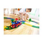 انواع اسباب بازی و سرگرمی، مجموعه ۲۲ قطعه ریل و لوکوموتیو تولو Tolo، سیسمونی کودک و نوزاد دختر و پسر