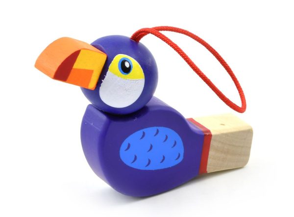 سوتک چوبی پیکاردو یک سوت بامزه با طرح پرنده که کودکان را سر شوق می‌آورد