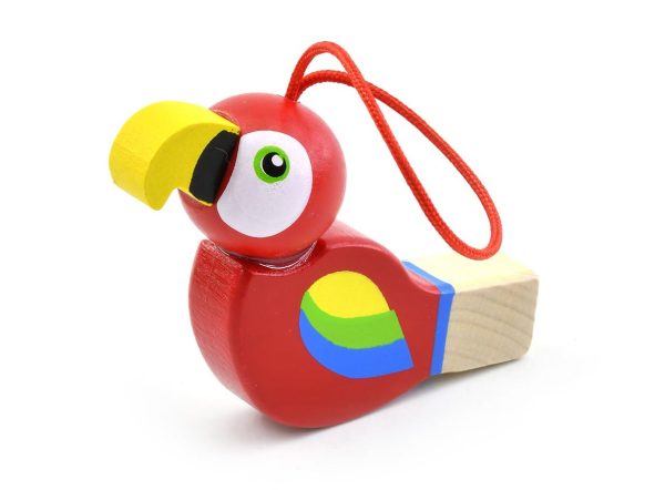 سوتک چوبی پیکاردو یک سوت بامزه با طرح پرنده که کودکان را سر شوق می‌آورد