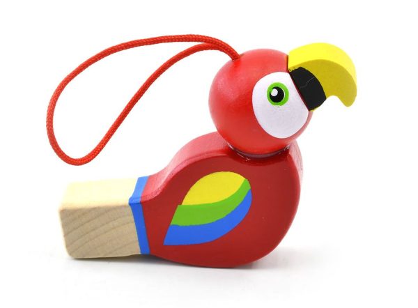 سوتک چوبی پیکاردو یک سوت بامزه با طرح پرنده که کودکان را سر شوق می‌آورد