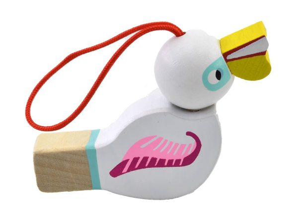 سوتک چوبی پیکاردو یک سوت بامزه با طرح پرنده که کودکان را سر شوق می‌آورد