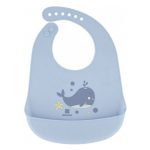 پیشبند سیلیکونی کودک کیکابو Kikkaboo تولید شده از سیلیکون نرم و ضد حساسیت فاقد BPA