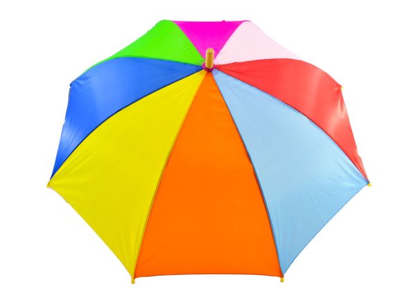 چتر کودک بزرگ پیکاردو مدل رنگین کمانی پسرانه یه روز بارونی زیبا برای فرزند دلبندتان رقم میزنه