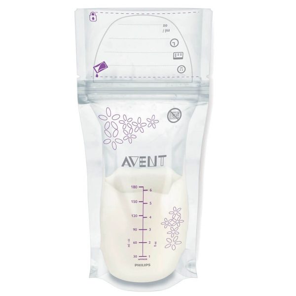 کیسه ‌ذخیره شیر مادر فیلیپس اونت شامل ۲۵ کیسه ذخیره شیر از پیش استریل شده