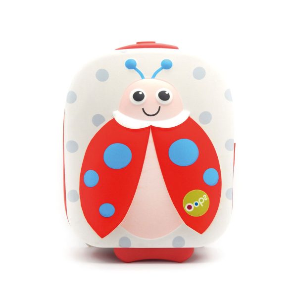 خرید چمدان چرخدار کودک سه بعدی اوپس مدل Oops Happy Trolley در طرحها و رنگهای گوناگون در فروشگاه ارمغان کیدز