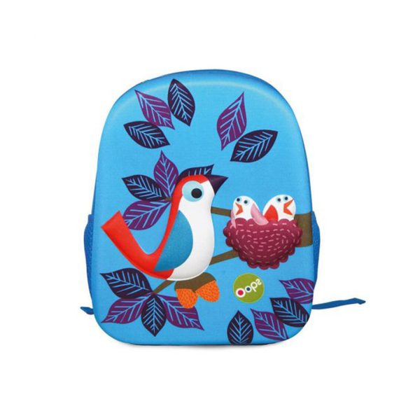 خرید کوله پشتی کودک سه بعدی اوپس مدل Oops Happy BackPack در طرحها و رنگهای گوناگون در فروشگاه ارمغان کیدز