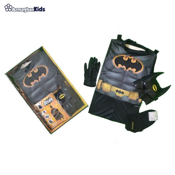 خرید آنلاین و حضوری لباس کودک شخصیت بتمن | سیسمونی ارمغان کیدز
