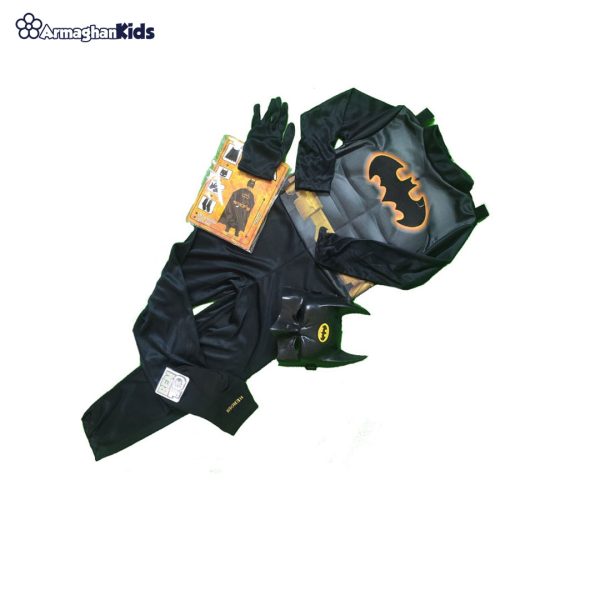 Batman-costume04 خرید آنلاین و حضوری لباس کودک شخصیت بتمن | سیسمونی ارمغان کیدز