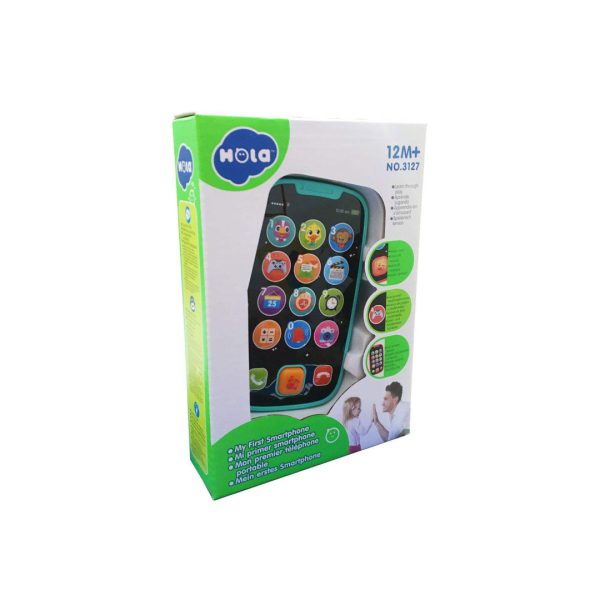 مشخصات٬ قیمت و خرید اسباب بازی موبایل موزیکال هولا 3127- سیسمونی ارمغان کیدز