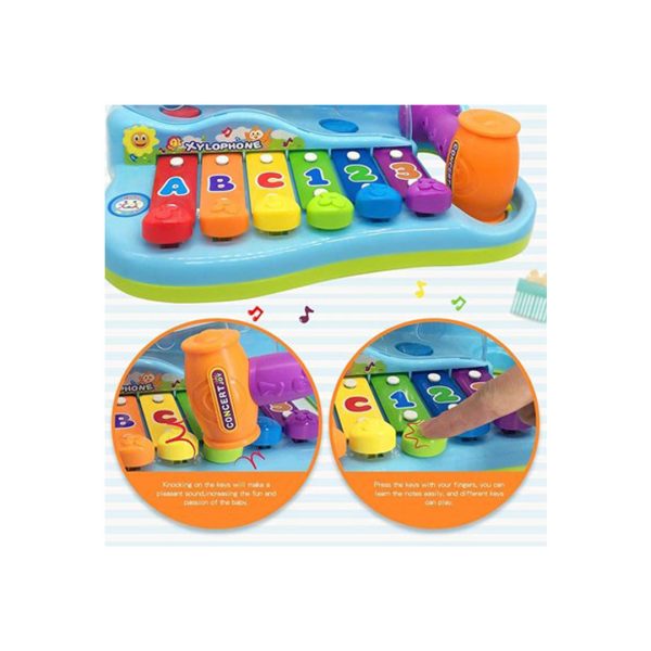 خرید اسباب بازی موزیکال بلز و چکش هولا کد 856 درسیسمونی ارمغان کیدز