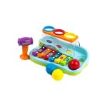 خرید اسباب بازی موزیکال بلز و چکش هولا کد 856 درسیسمونی ارمغان کیدز