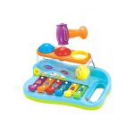 خرید اسباب بازی موزیکال بلز و چکش هولا کد 856 درسیسمونی ارمغان کیدز