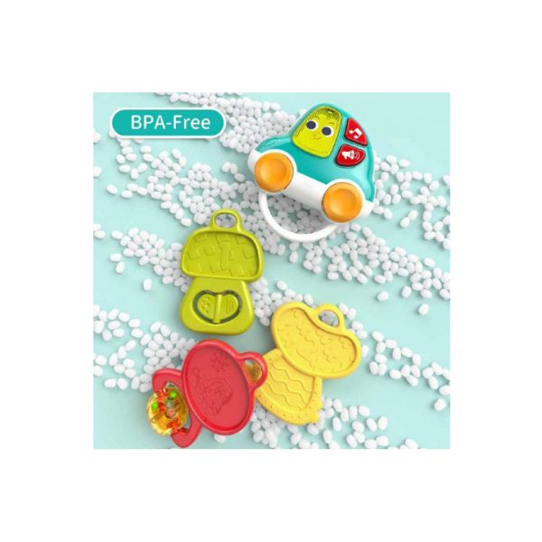 مشخصات٬ قیمت و خرید جغجغه دندانگیر موزیکال طرح جاکلیدی هولا 8996A | سیسمونی ارمغان کیدز