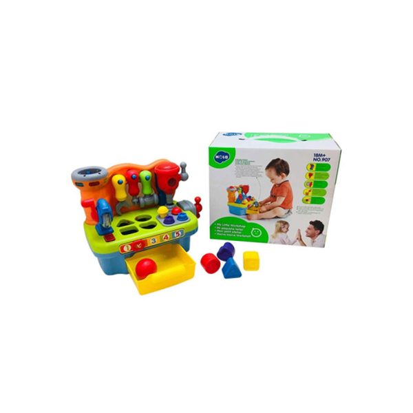 خرید اسباب بازی میز ابزار آموزشی موزیکال هولا کد ۹۰۷ در فروشگاه سیسمونی ارمغان کیدز