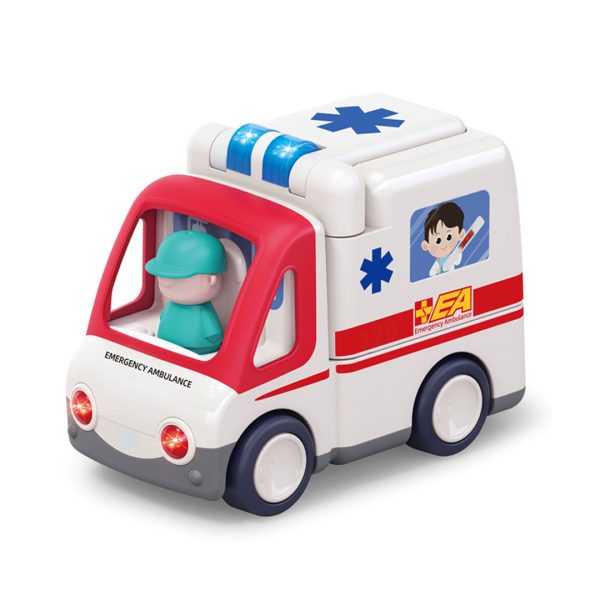 مشخصات٬ قیمت و خرید اسباب بازی آموزشی ماشین آمبولانس هولا E9997 | سیسمونی ارمغان کیدز