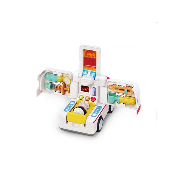 مشخصات٬ قیمت و خرید اسباب بازی آموزشی ماشین آمبولانس هولا E9997 | سیسمونی ارمغان کیدز