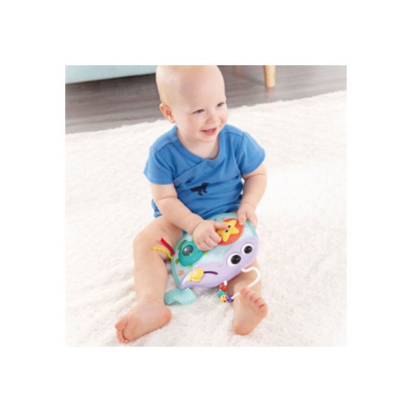 خرید جغجغه نوزاد طرح نهنگ هولا تویز Hola Toys مدل E268 و انواع اسباب بازی و سرگرمی کودک و نوزاد در سیسمونی ارمغان کیدز