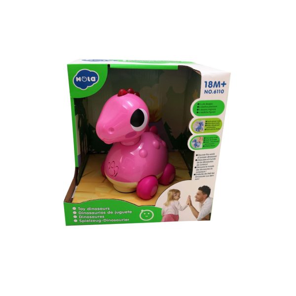 خرید اسباب بازی دایناسور موزیکال هولا کد 6110 و انواع سرگرمی کودک و نوزاد در سیسمونی ارمغان کیدز