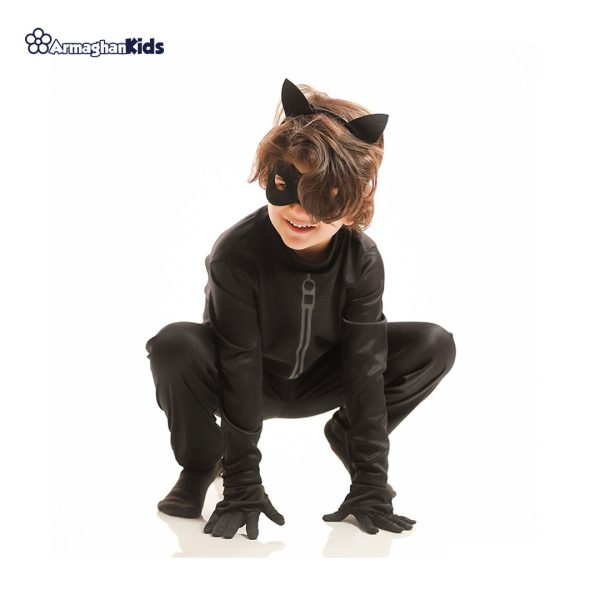 خرید آنلاین و حضوری لباس تم کودک گربه سیاه | سیسمونی ارمغان کیدز