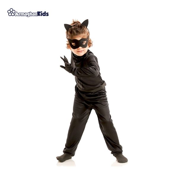 خرید آنلاین و حضوری لباس تم کودک گربه سیاه | سیسمونی ارمغان کیدز