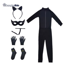 خرید آنلاین و حضوری لباس تم کودک گربه سیاه | سیسمونی ارمغان کیدز