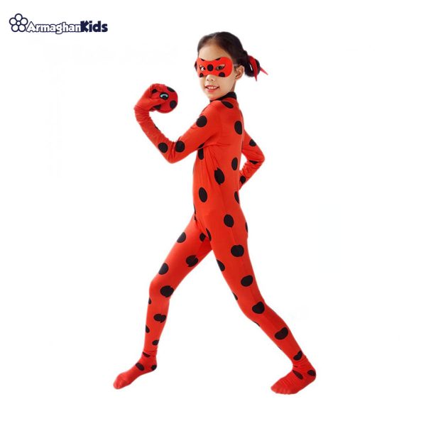 خرید آنلاین و حضوری لباس کودک شخصیت دختر کفشدوزکی | سیسمونی ارمغان کیدز